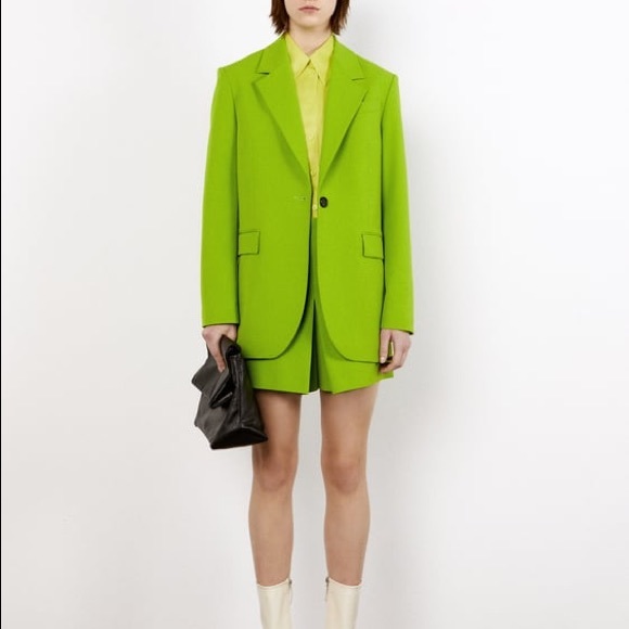 Zara green blazer - Picture 1 of 4